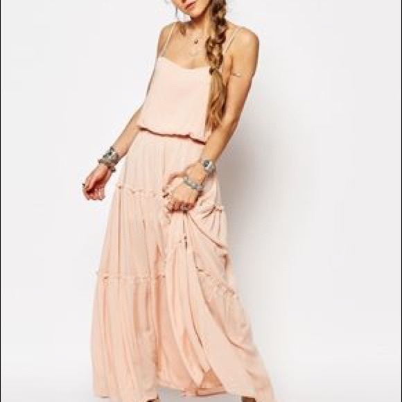 free people tiered maxi dress